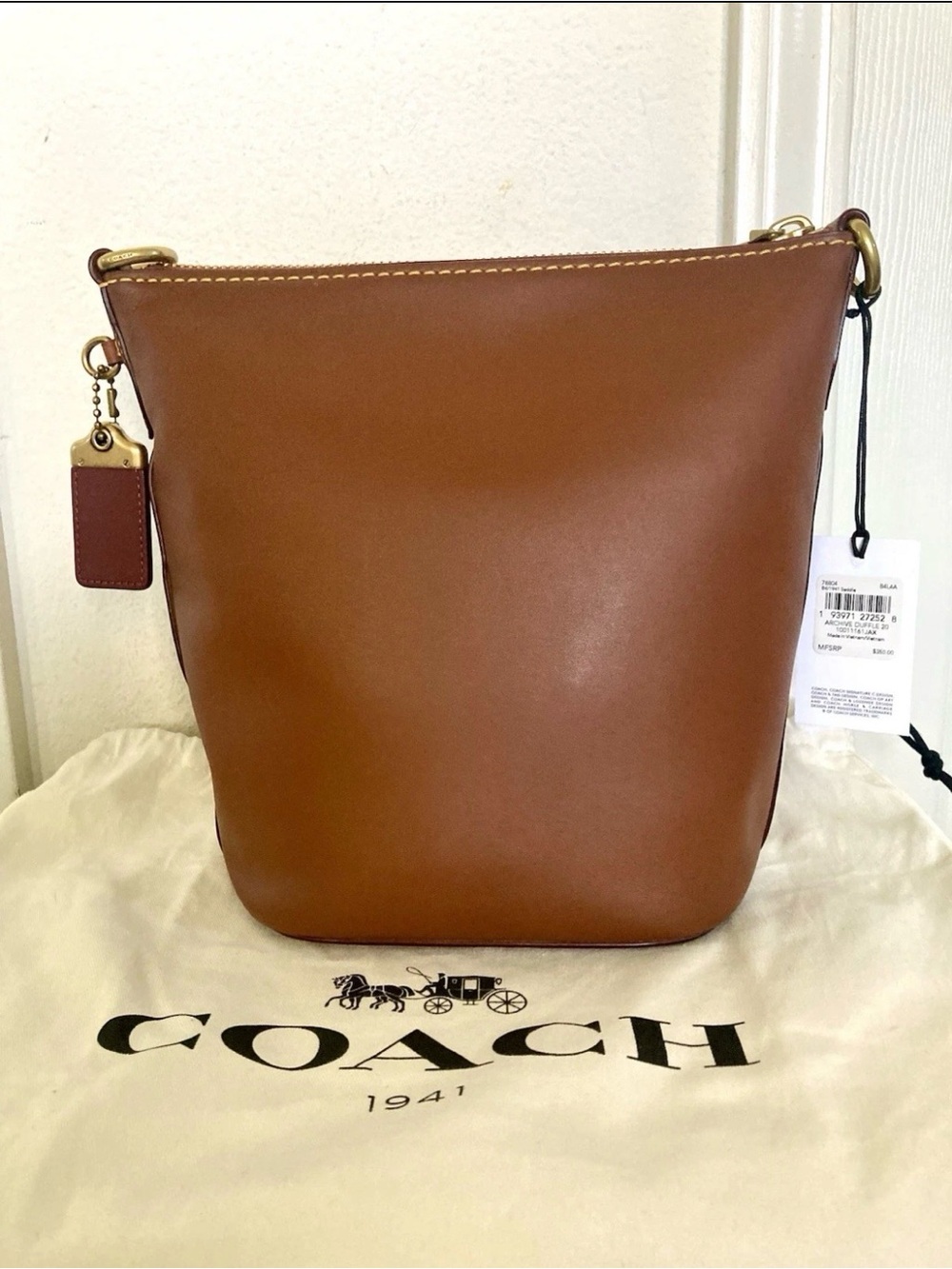 Coach 1941 NWT Duffle 20 - Picture 6 of 7